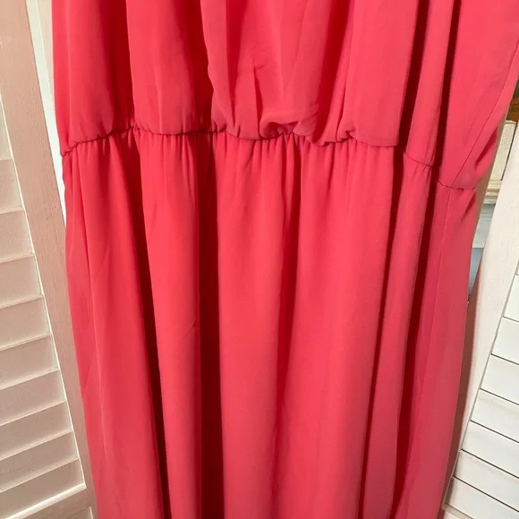 Maurices coral pleated mini dress size 2X - Picture 10 of 12